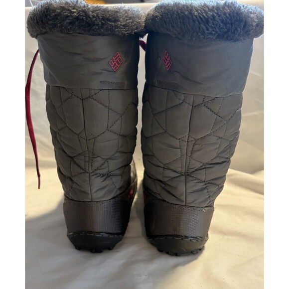 Columbia Minx Mid II Omni-Heat Snow Winter Boots Kids Size 5 EU 37 Waterproof - Picture 6 of 12
